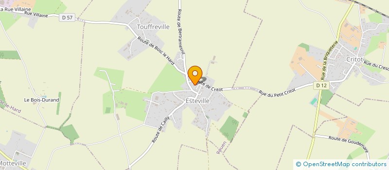 localisation de l'entreprise MONSIEUR SEBASTIEN TARDY  ESTEVILLE