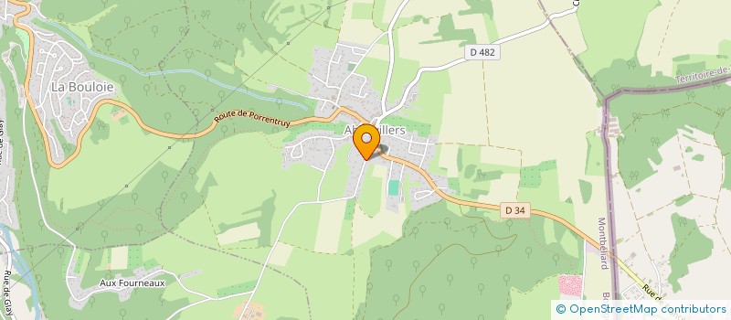 localisation de l'entreprise MONSIEUR SEBASTIEN TARIS  LUXEUIL-LES-BAINS