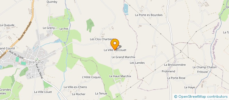 localisation de l'entreprise MONSIEUR SEBASTIEN TARLET  SAINT-TRIMOEL