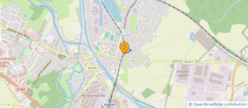 localisation de l'entreprise MONSIEUR SEBASTIEN TARTARE  ARQUES