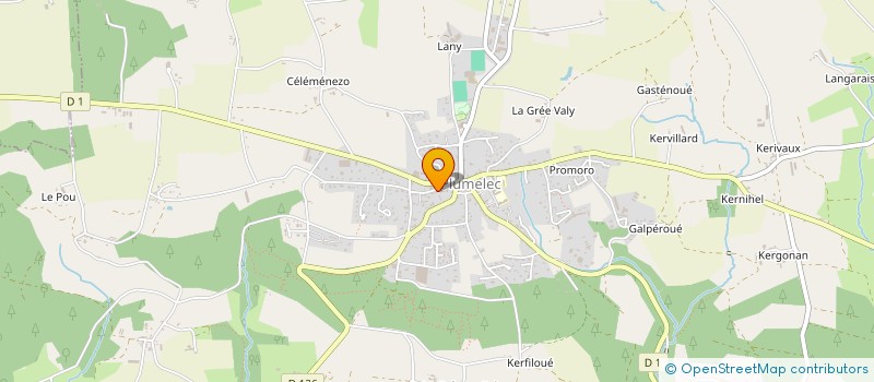 localisation de l'entreprise MONSIEUR SEBASTIEN TASTARD  PLUMELEC