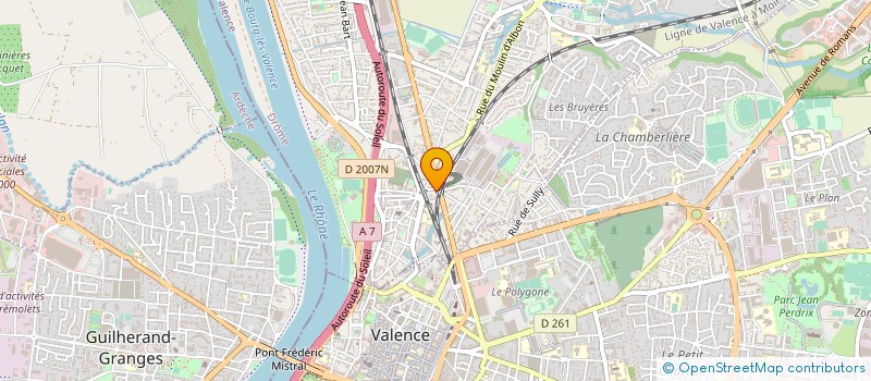localisation de l'entreprise MONSIEUR SEBASTIEN TAURAND à BOURG-LES-VALENCE
