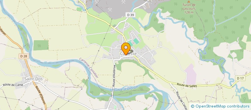 localisation de l'entreprise MONSIEUR SEBASTIEN TEFFO  CARRESSE-CASSABER