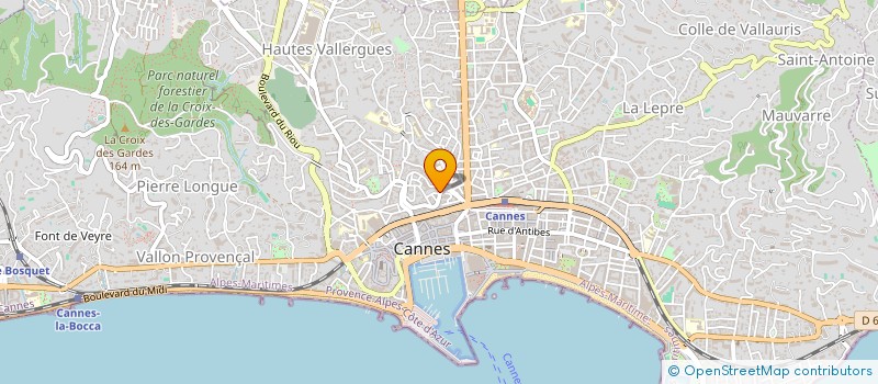 localisation de l'entreprise MONSIEUR SEBASTIEN TEIXEIRA à CANNES