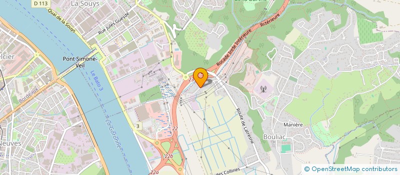 localisation de l'entreprise MONSIEUR SEBASTIEN TEJERO  BELLEBAT