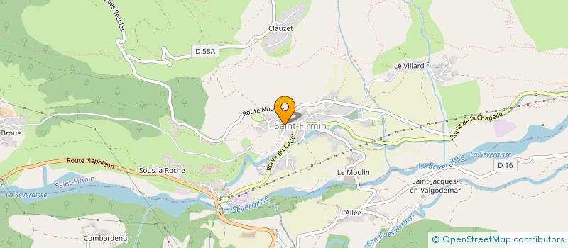 localisation de l'entreprise MONSIEUR SEBASTIEN TEMPIER  SAINT-FIRMIN