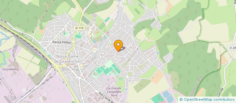 localisation de l'entreprise MONSIEUR SEBASTIEN TENIERE  PORT-JEROME-SUR-SEINE