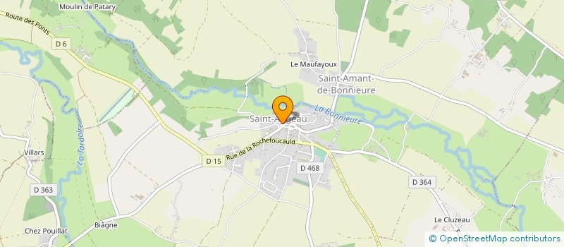 localisation de l'entreprise MONSIEUR SEBASTIEN TERRACHER à VAL-DE-BONNIEURE