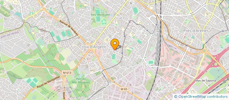 localisation de l'entreprise MONSIEUR SEBASTIEN TESIC à MONTPELLIER