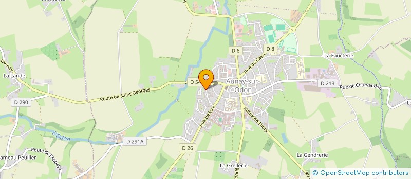 localisation de l'entreprise MONSIEUR SEBASTIEN TESSIER  LES MONTS D'AUNAY