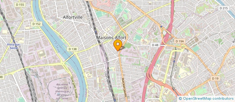 localisation de l'entreprise MONSIEUR SEBASTIEN TESSON  MAISONS-ALFORT