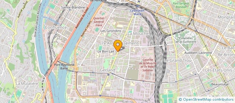 localisation de l'entreprise MONSIEUR SEBASTIEN TETI  LYON