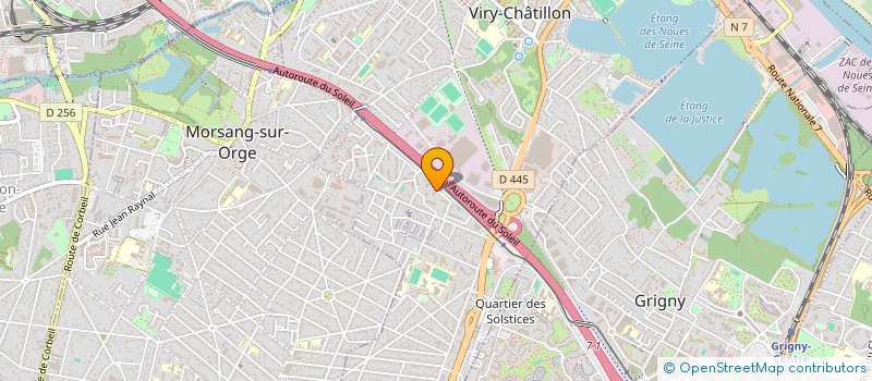 localisation de l'entreprise MONSIEUR SEBASTIEN THARSIS à VIRY-CHATILLON
