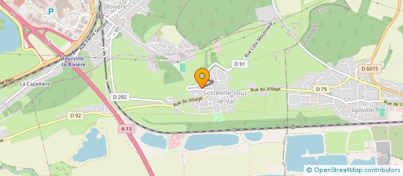 localisation de l'entreprise MONSIEUR SEBASTIEN THENARD  SOTTEVILLE-SOUS-LE-VAL
