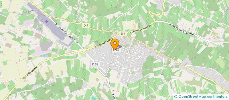 localisation de l'entreprise MONSIEUR SEBASTIEN THERON à PERNES-LES-FONTAINES