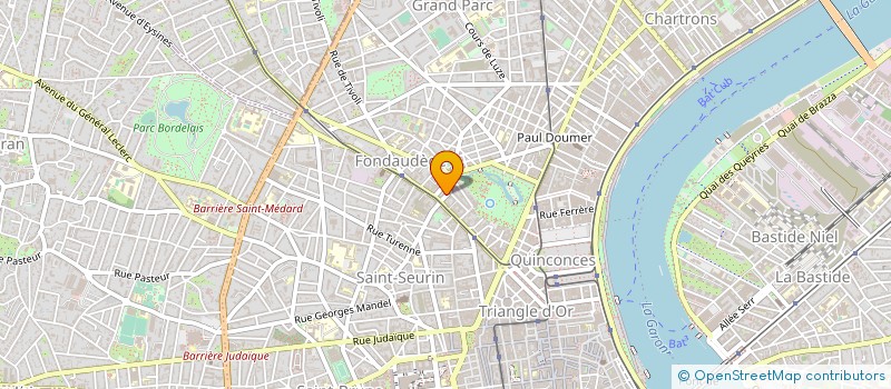 localisation de l'entreprise MONSIEUR SEBASTIEN THEVENIN à BORDEAUX