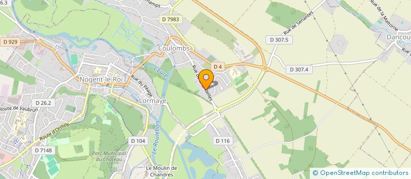 localisation de l'entreprise MONSIEUR SEBASTIEN THIAUX à COULOMBS
