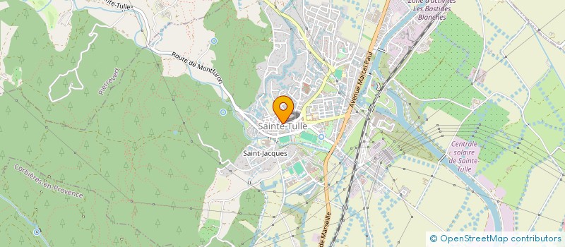 localisation de l'entreprise MONSIEUR SEBASTIEN THILL à SAINTE-TULLE