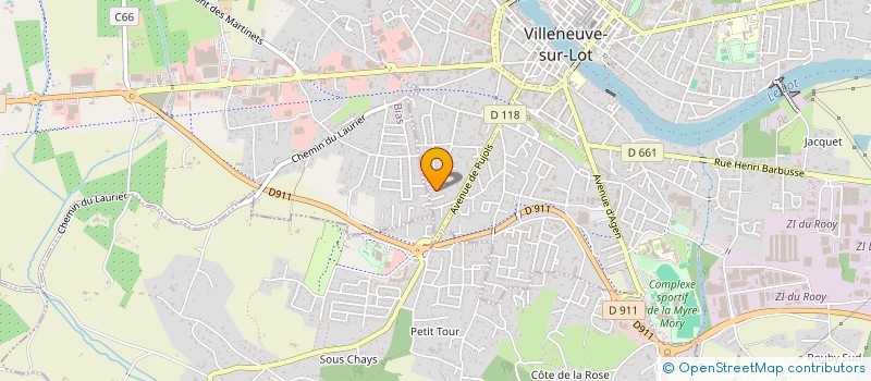 localisation de l'entreprise MONSIEUR SEBASTIEN THIMOTHEE  VILLENEUVE-SUR-LOT