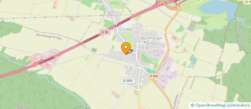 localisation de l'entreprise MONSIEUR SEBASTIEN THIRIET  BURNHAUPT-LE-BAS