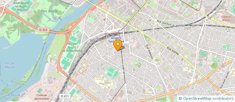 localisation de l'entreprise MONSIEUR SEBASTIEN THIRION  ANGERS