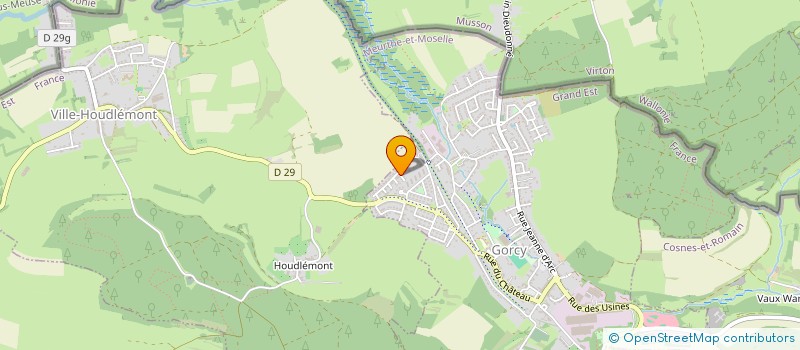 localisation de l'entreprise MONSIEUR SEBASTIEN THIRY  GORCY