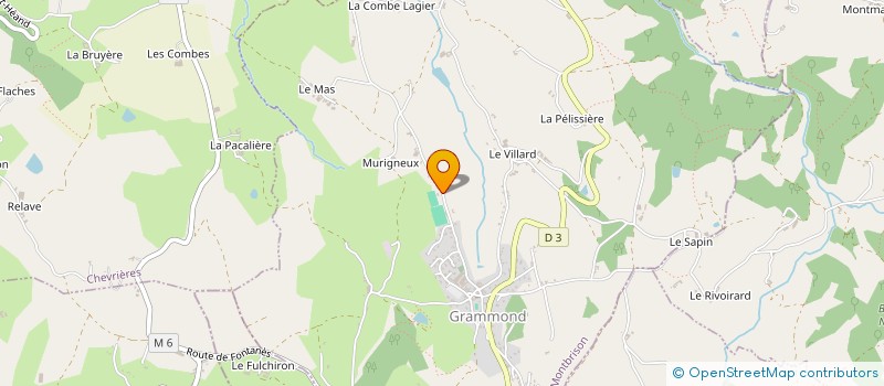 localisation de l'entreprise MONSIEUR SEBASTIEN THIZY  GRAMMOND