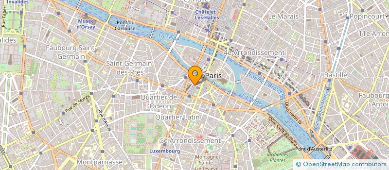 localisation de l'entreprise MONSIEUR SEBASTIEN THOMAS  PARIS