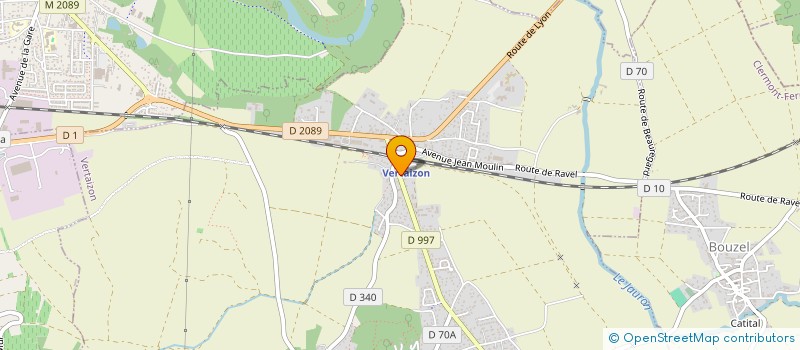 localisation de l'entreprise MONSIEUR SEBASTIEN THOMAS  BOUZEL