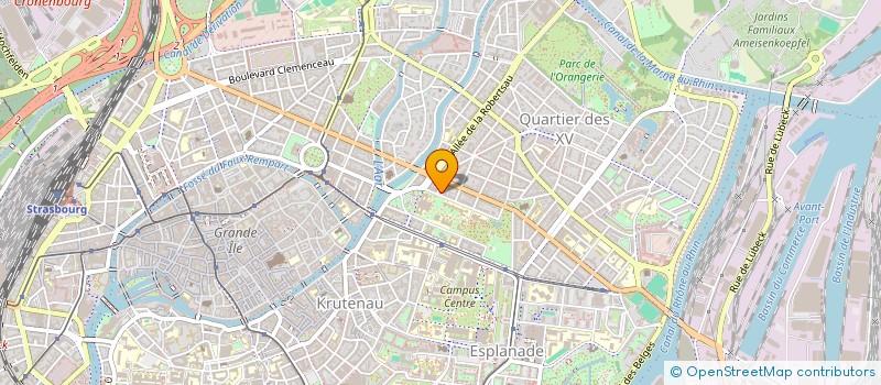 localisation de l'entreprise MONSIEUR SEBASTIEN TIELEMAN à STRASBOURG