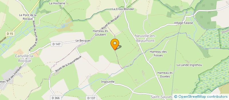 localisation de l'entreprise MONSIEUR SEBASTIEN TISON  SAINT-SAUVEUR-DE-PIERREPONT