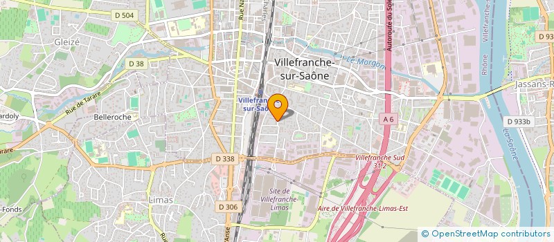 localisation de l'entreprise MONSIEUR SEBASTIEN TISSOT  VILLEFRANCHE-SUR-SAONE