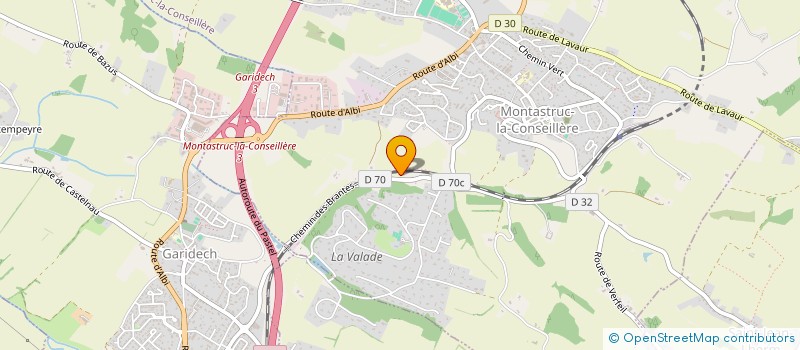 localisation de l'entreprise MONSIEUR SEBASTIEN TOPPAN  MONTASTRUC-LA-CONSEILLERE