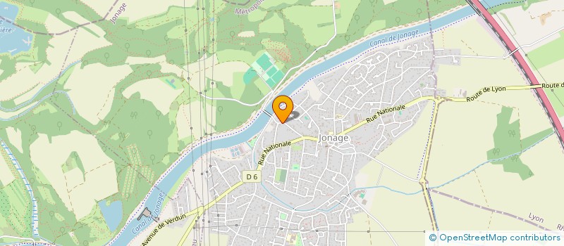 localisation de l'entreprise MONSIEUR SEBASTIEN TORES  JONAGE