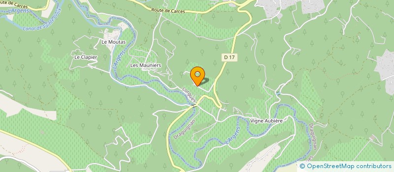localisation de l'entreprise MONSIEUR SEBASTIEN TORNIOR à LORGUES