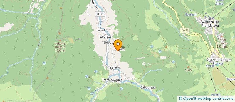localisation de l'entreprise MONSIEUR SEBASTIEN TORT à USTOU