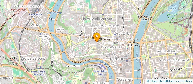 localisation de l'entreprise MONSIEUR SEBASTIEN TOUCHE à LYON