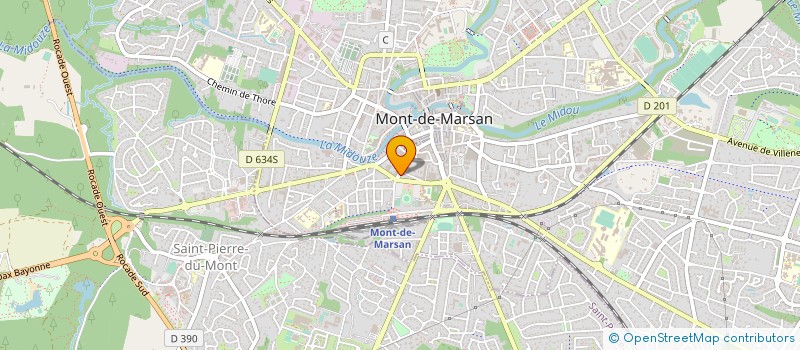 localisation de l'entreprise MONSIEUR SEBASTIEN TOUMANIAN à MONT-DE-MARSAN