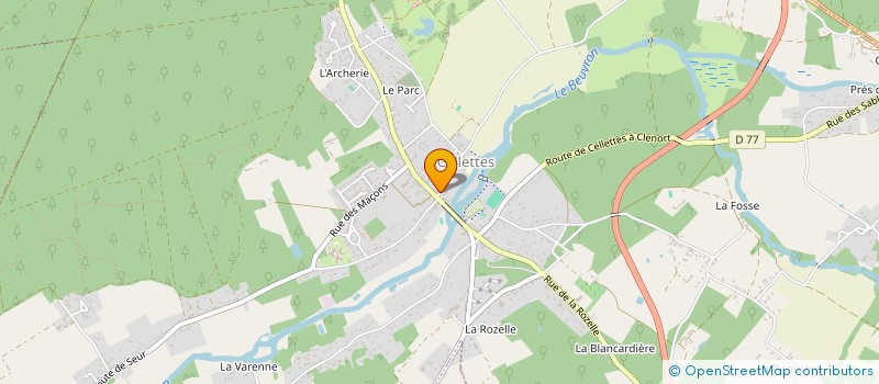 localisation de l'entreprise MONSIEUR SEBASTIEN TOURET à MONTHOU-SUR-BIEVRE