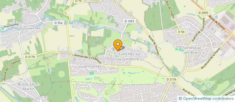 localisation de l'entreprise MONSIEUR SEBASTIEN TOURNACHE  CONCHES-SUR-GONDOIRE