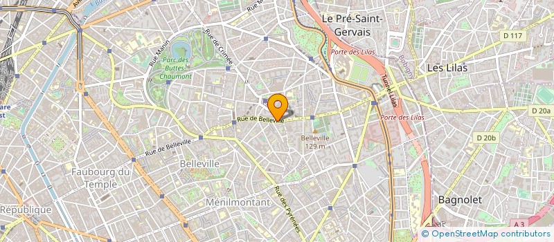 localisation de l'entreprise MONSIEUR SEBASTIEN TOURNAY  PARIS