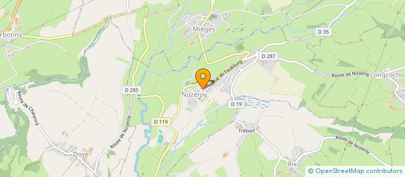 localisation de l'entreprise MONSIEUR SEBASTIEN TOURNIER  ESSERVAL-TARTRE