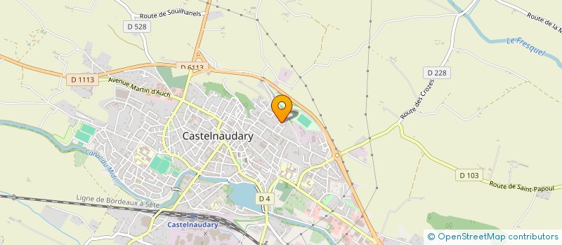 localisation de l'entreprise MONSIEUR SEBASTIEN TRACHEZ  TOULOUSE