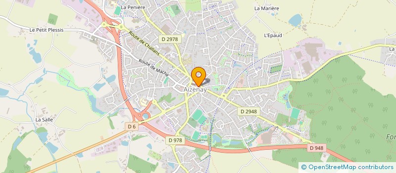 localisation de l'entreprise MONSIEUR SEBASTIEN TRAINEAU à AIZENAY