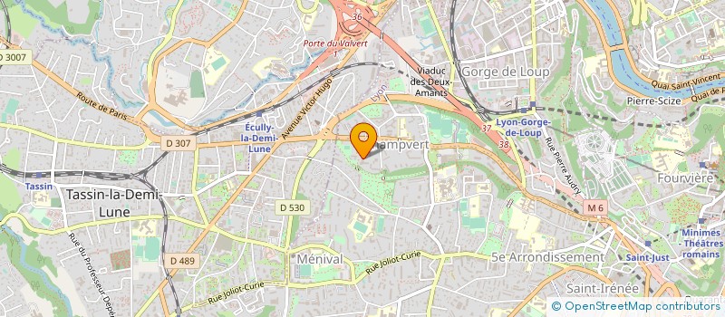 localisation de l'entreprise MONSIEUR SEBASTIEN TRAJKOVIC à LYON