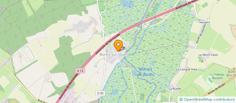 localisation de l'entreprise MONSIEUR SEBASTIEN TRAUFLER  TROARN