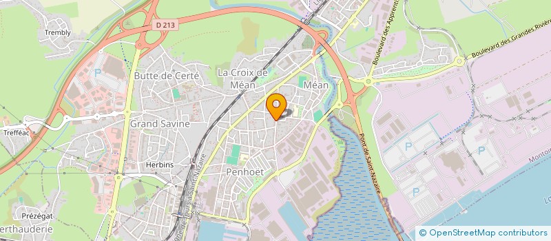 localisation de l'entreprise MONSIEUR SEBASTIEN TREMBLAIS  SAINT-NAZAIRE