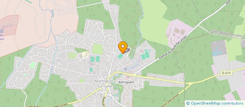 localisation de l'entreprise MONSIEUR SEBASTIEN TREMBLAY  MARTIGNAS-SUR-JALLE