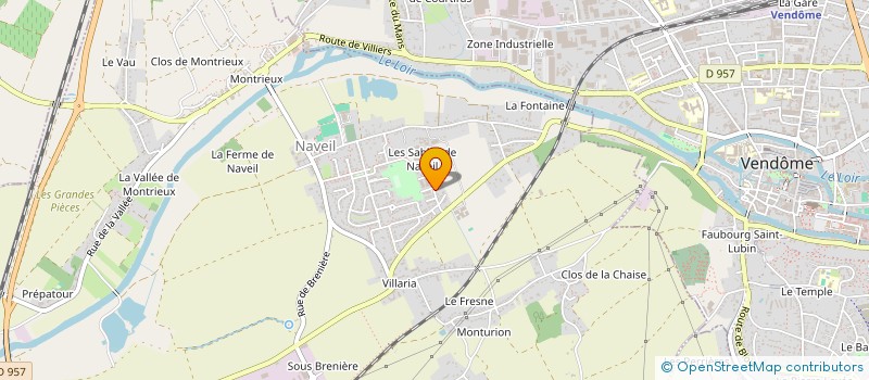 localisation de l'entreprise MONSIEUR SEBASTIEN TRETON  NAVEIL