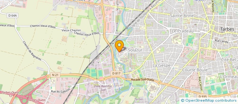 localisation de l'entreprise MONSIEUR SEBASTIEN TRICAS-BARRIO  LOUEY